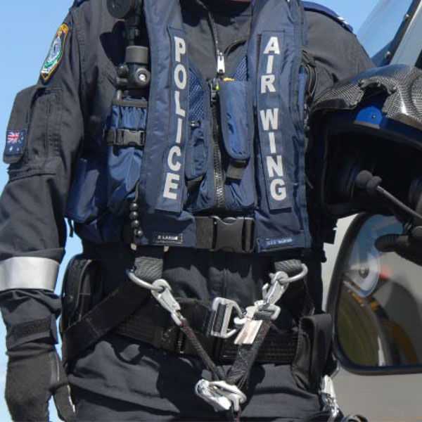 SOS Police Air Wing Life Jacket SOS-6343