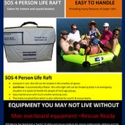 SOS 4 Person Life Raft SOS-5655