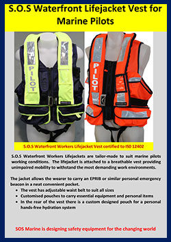 SOS Marine Pilot Lifejacket Vest SOS-6167-3