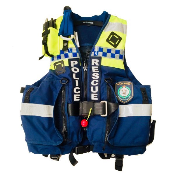 Swift Water Police Rescue Life Jacket